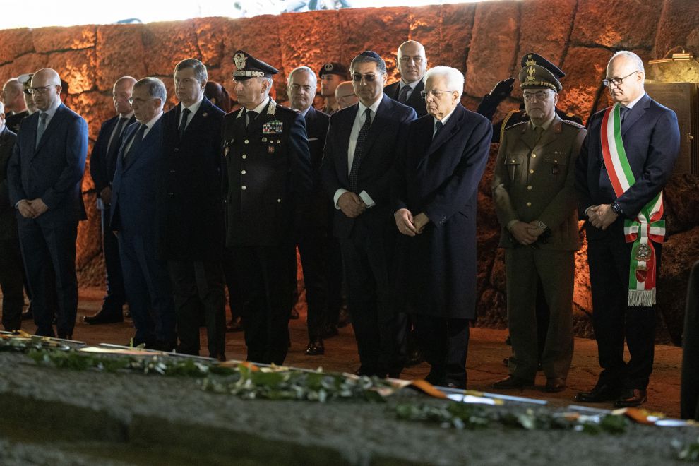 Cerimonia commemorativa eccidio delle Fosse Ardeatine