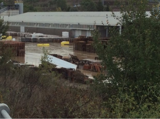 Nubifragio nel Sannio - Benevento, Zona Industriale