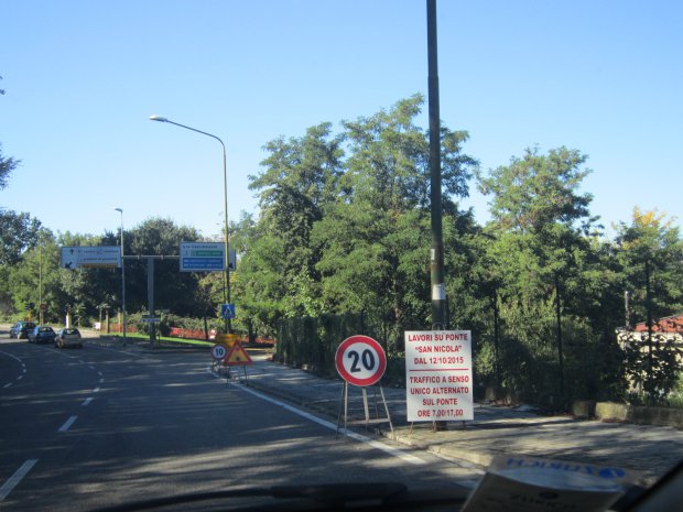 Benevento. Lavori al Ponte San Nicola 