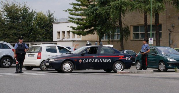 Carabinieri, piazza Risorgimento