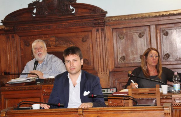 Consiglio Provinciale di Benevento. Il Presidente Claudio Ricci e Francesco Maria Rubano