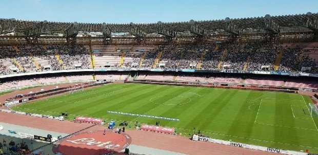Napoli-Benevento, stadio San Paolo