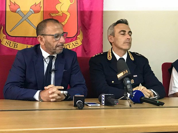 Operazione for ever - conferenza stampa della Questura di Benevento