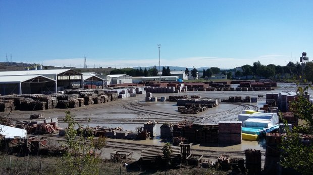 Nubifragio nel Sannio - Benevento, Zona Industriale