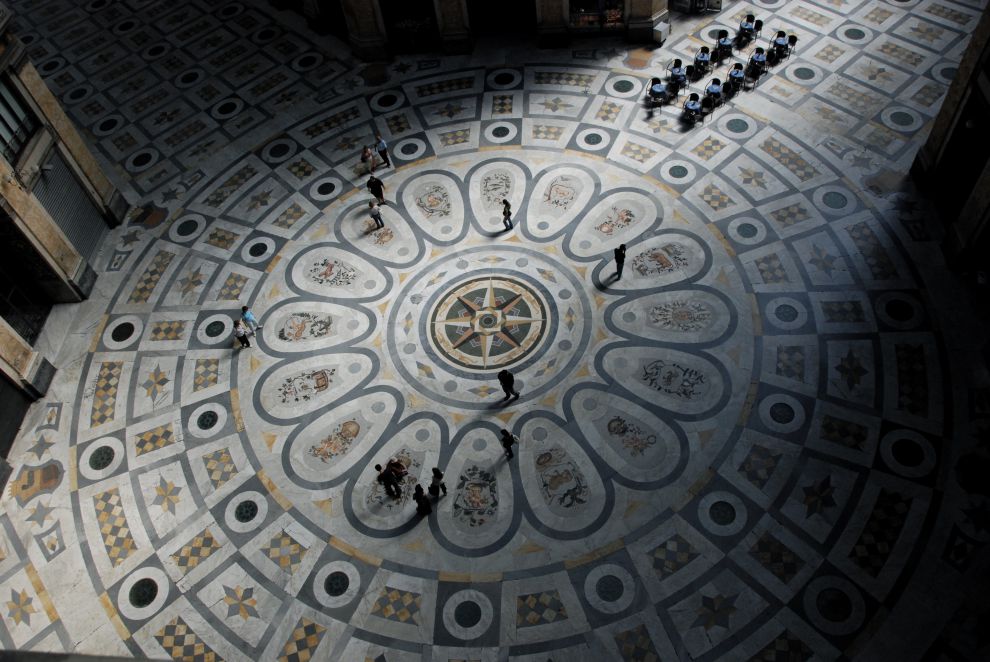 Galleria Umberto, lo Zodiaco - Foto valachovicova0 (Slovencina)