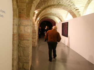 L'interno del museo Arcos di Benevento