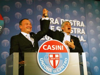 Gennaro Santamaria e Pier Ferdinando Casini