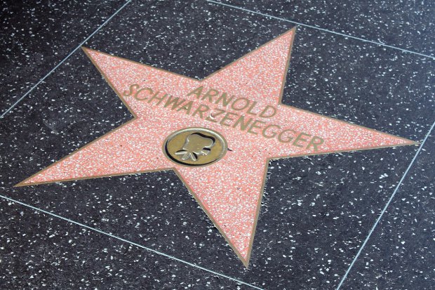 La stella di Arnold Schwarzenegger ad Holliwood