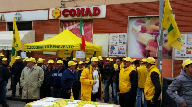 Protesta Coldiretti