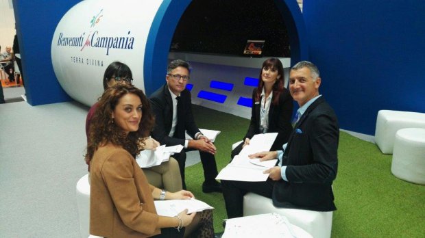 Lo Stand di Confindustria Turismo Benevento al TTG di Rimini (2017)