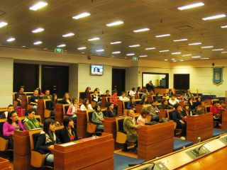 Consiglio Regionale - Alunni sanniti seduti in aula (foto di archivio)