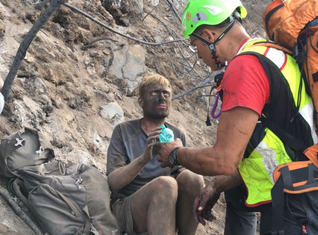 Maiori (Salerno) - Ritrovato turista disperso sulle montagne 