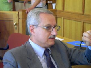 il presidente del Consiglio comunale Giovanni Izzo