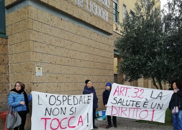 Protesta Ospedale