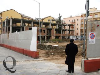 Benevento - I lavori a Piazza Duomo