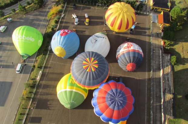 Mongolfiere a Fragneto Monforte