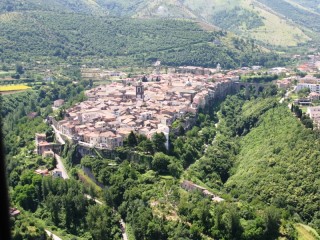 Sant'Agata dei Goti vista dall'alto