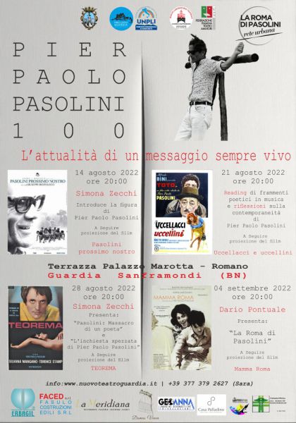 100 anni Pasolini
