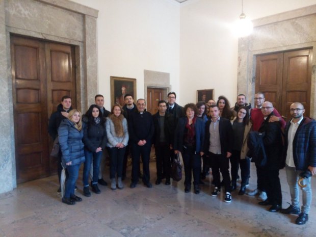 Studenti Unifortunato in visita al Tribunale Ecclesiastico e alla Curia di Benevento  
