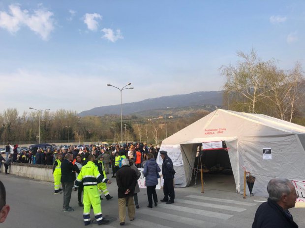 Protesta Ospedale