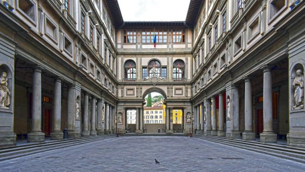 Firenze. Galleria degli Uffizi