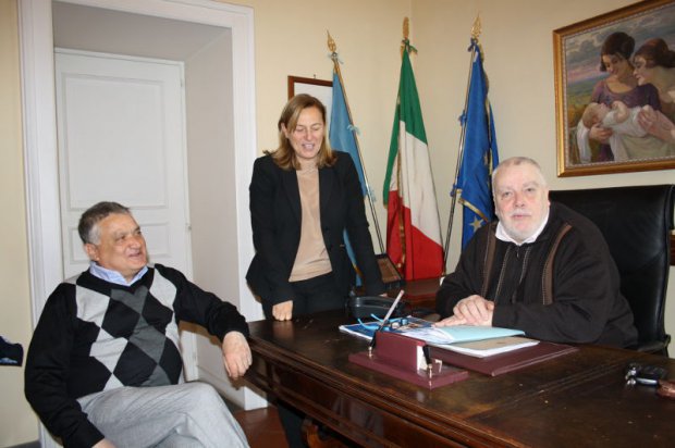 Salvatore Rampone, Pierina Martinelli e Claudio Ricci