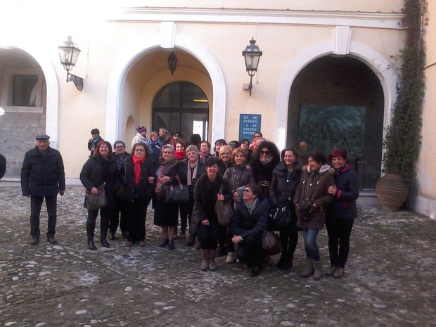 Visitatori alla Rocca dei Rettori