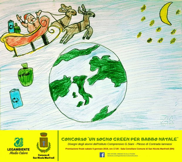 Concorso di Legambiente - Un sogno green per Babbo Natale