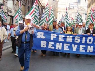 La manifestazione a Roma