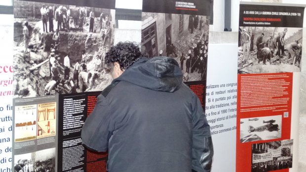 Rocca dei Rettori. Mostra Catalogna bombardata, a 80 anni dalla Guerra Civile Spagnola