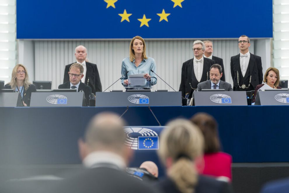 Sessione plenaria del Parlamento europeo (Foto Alexis HAULOT - Copyright: © Unione Europea 2024 - Fonte: EP)