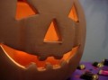 La zucca forata simbolo di Halloween align=