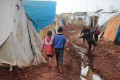 Bambini profughi - Idlib, Idlib Governorate, Syria (Foto di Ahmed akacha) align=